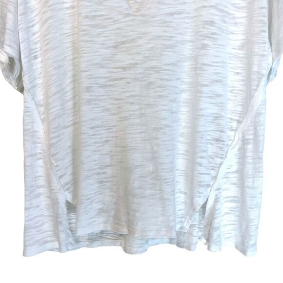 We the Free Jordan Burnout Tee In White - Picture 7 of 11